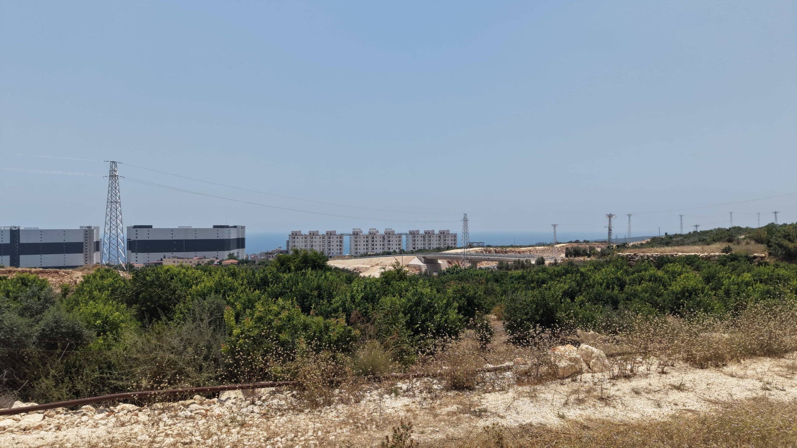 Grond te koop in Yemişkumu, Ayaş, Erdemli, Mersin met uitzicht op zee