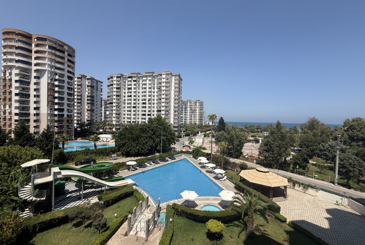 Mersin Erdemli Çeşmeli Nira Holiday Satılık 2+1 Deniz Manzaralı Eşyalı Daire