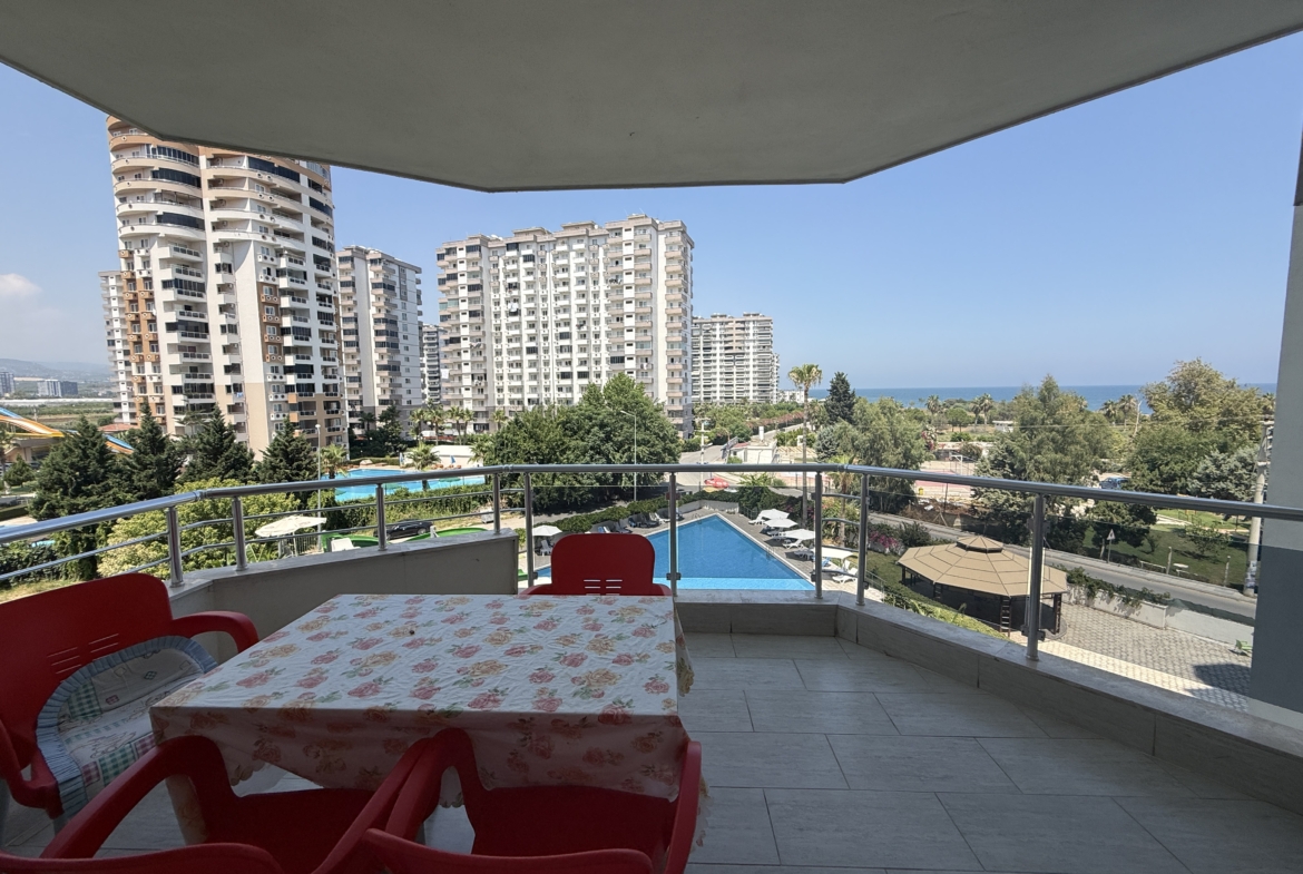 Mersin Erdemli Çeşmeli Nira Holiday Satılık 2+1 Deniz Manzaralı Eşyalı Daire