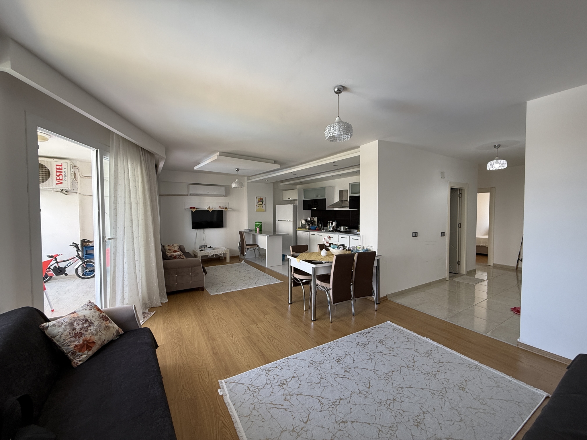IMG_6257 Mersin Erdemli Çeşmeli Nira Holiday Satılık 2+1 Deniz Manzaralı Eşyalı Daire
