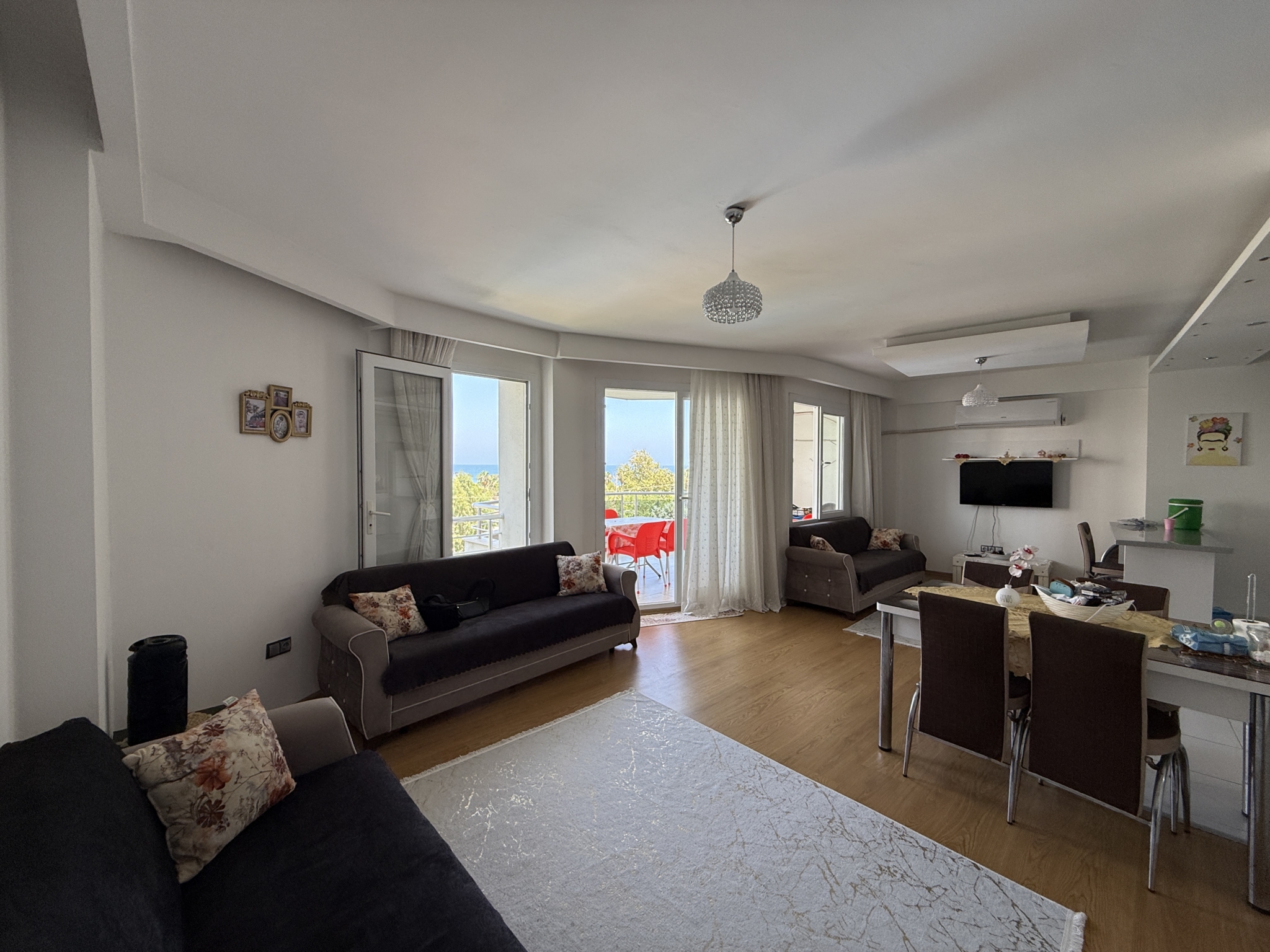 IMG_6258 Mersin Erdemli Çeşmeli Nira Holiday Satılık 2+1 Deniz Manzaralı Eşyalı Daire