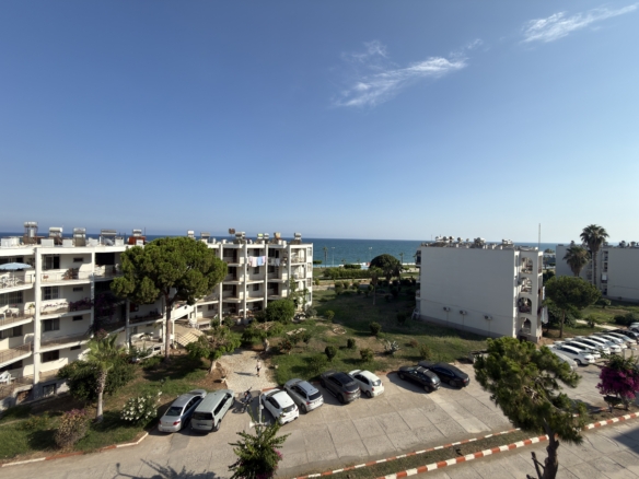 Mersin Erdemli Denize Sıfır Erciyes Sitesi Kiralık 2+1 Deniz Manzaralı Daire