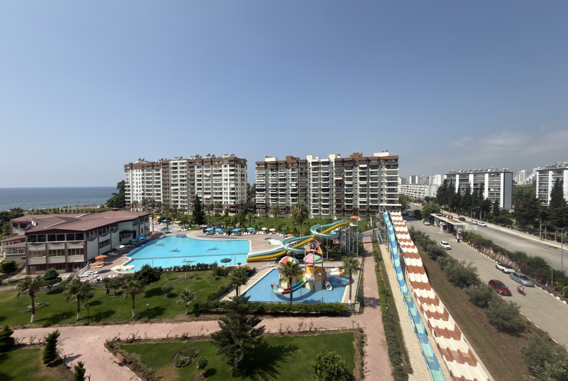 Mersin Erdemli Kargıpınarı Denize Sıfır Liparis Sunlife Eşyalı Satılık Deniz Manzaralı 2+1 Daire