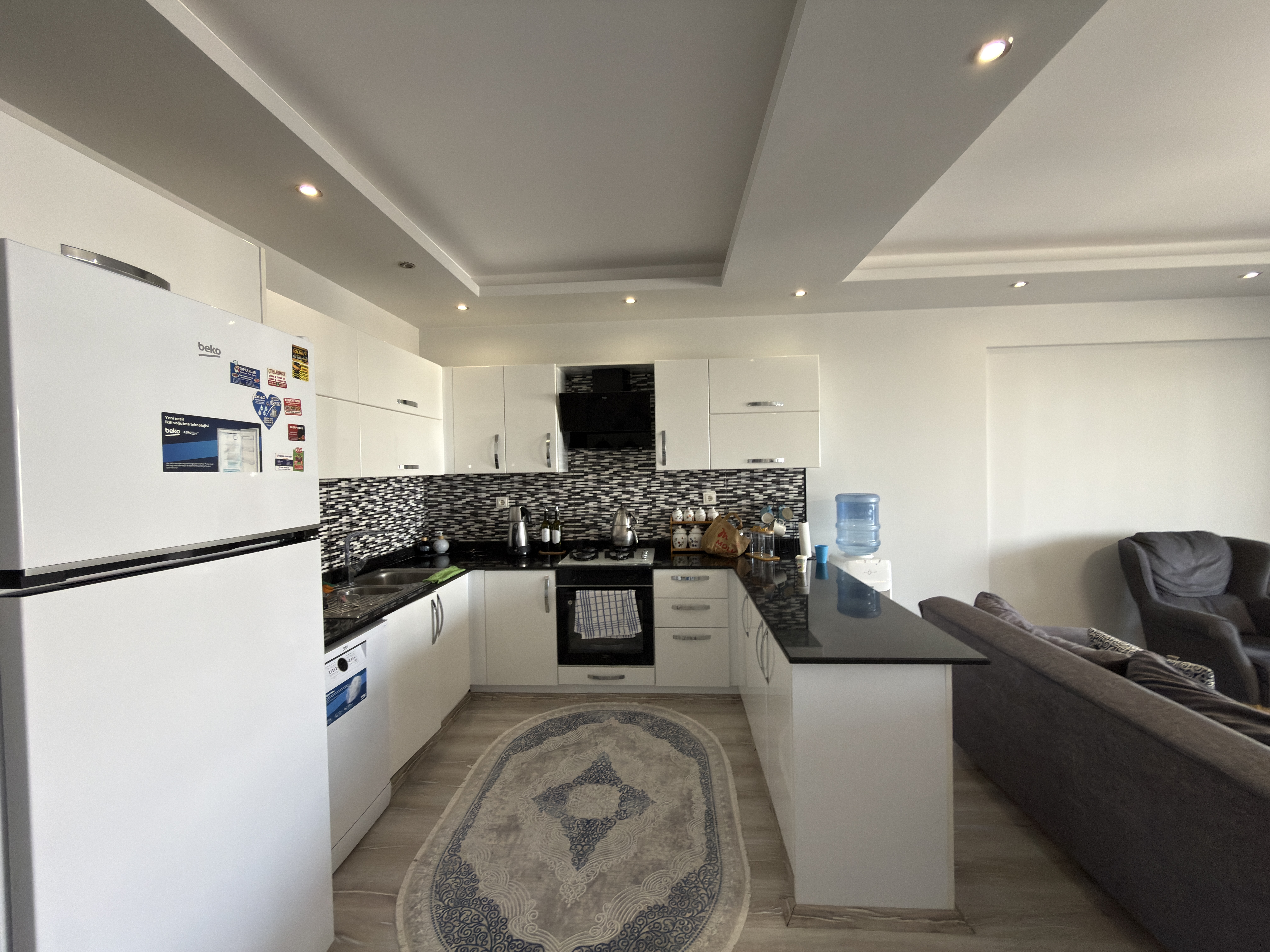 IMG_6571 Möblierte 2+1-Zimmer-Wohnung mit Meerblick in Liparis Sunlife, Kargıpınarı, Erdemli, Mersin zu verkaufen