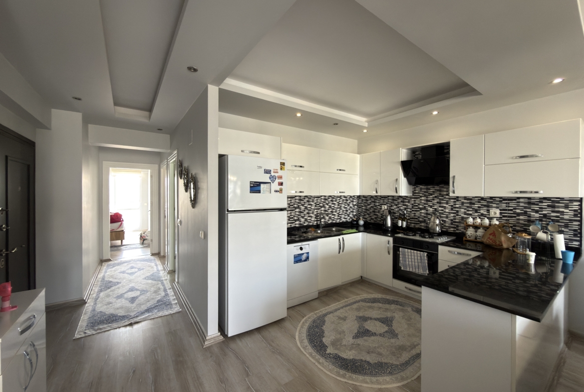 Mersin Erdemli Kargıpınarı Denize Sıfır Liparis Sunlife Eşyalı Satılık Deniz Manzaralı 2+1 Daire