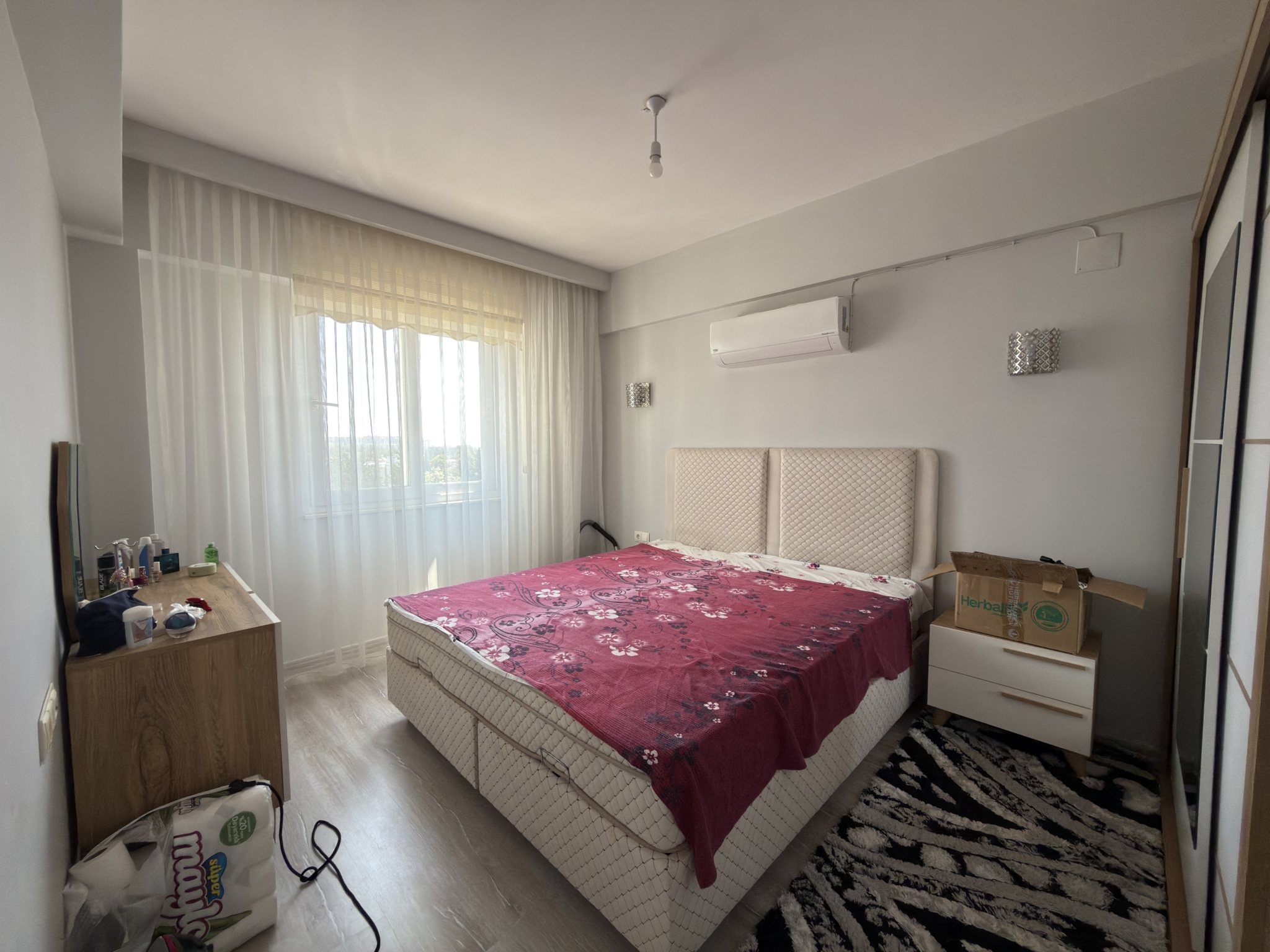 IMG_6577 Mersin Erdemli Kargıpınarı Denize Sıfır Liparis Sunlife Eşyalı Satılık Deniz Manzaralı 2+1 Daire