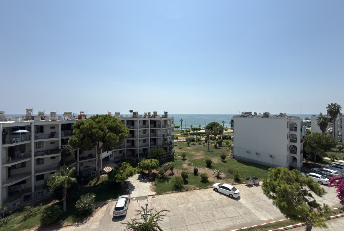 Mersin Erdemli Denize Sıfır Erciyes Sitesi Kiralık 2+1 Deniz Manzaralı Daire