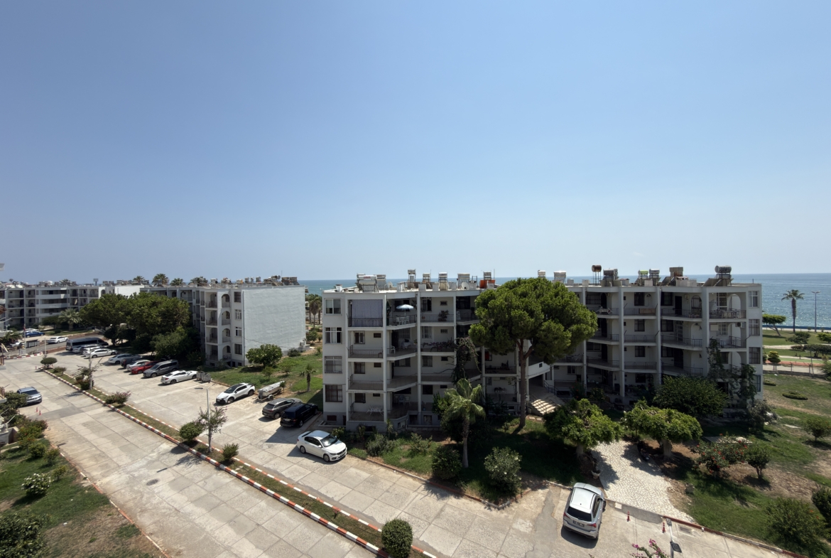 Mersin Erdemli Denize Sıfır Erciyes Sitesi Kiralık 2+1 Deniz Manzaralı Daire