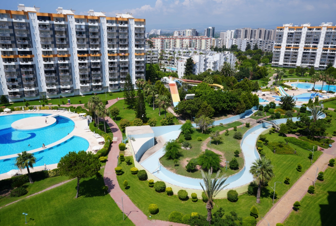 Mersin Kargıpınarı Queenaba Sitesi A Bloklarda Satılık 3+1 Lüks Köşe Daire