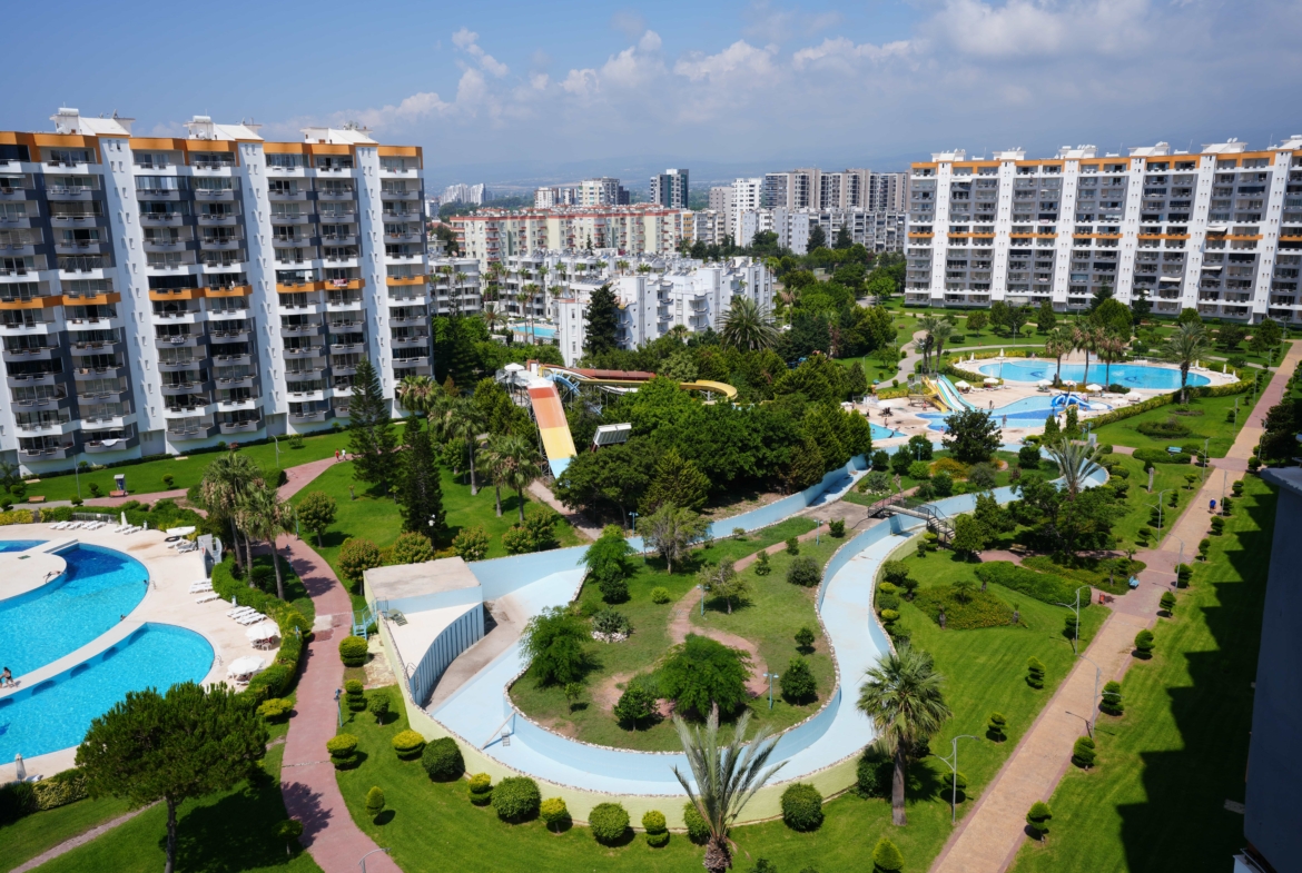 Mersin Kargıpınarı Queenaba Sitesi A Bloklarda Satılık 3+1 Lüks Köşe Daire