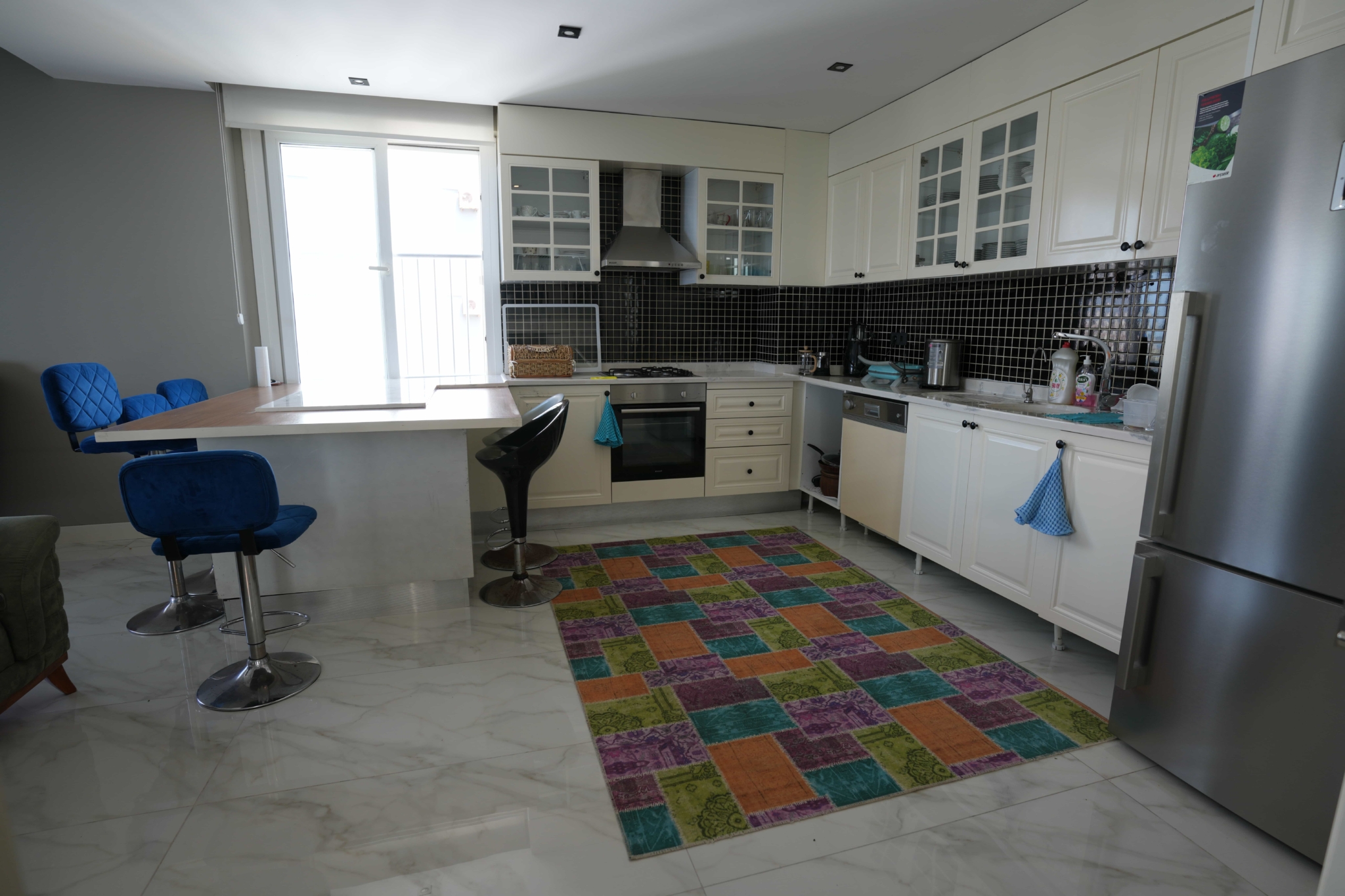 VIP01252 Mersin Kargıpınarı Queenaba Sitesi A Bloklarda Satılık 3+1 Lüks Köşe Daire