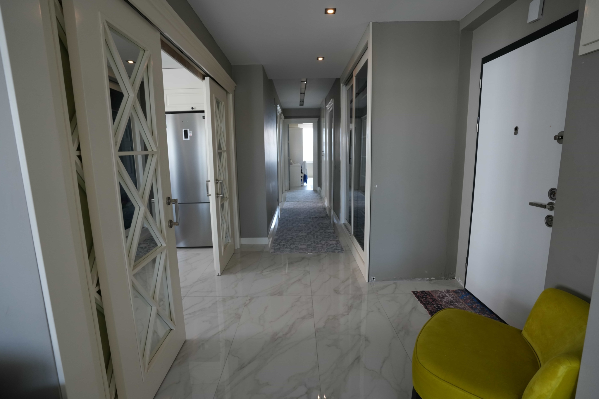 VIP01253 Mersin Kargıpınarı Queenaba Sitesi A Bloklarda Satılık 3+1 Lüks Köşe Daire