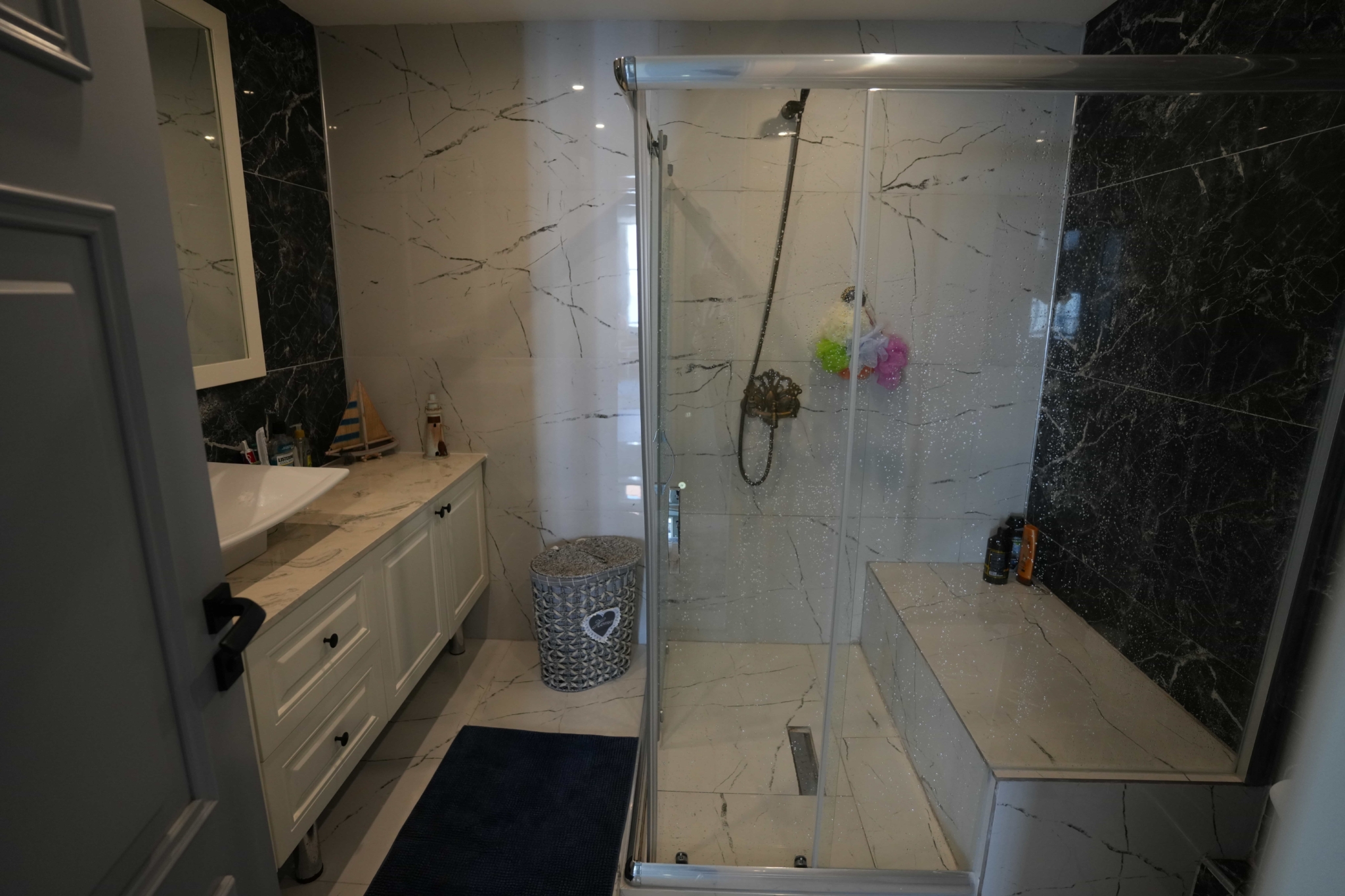 VIP01254 Mersin Kargıpınarı Queenaba Sitesi A Bloklarda Satılık 3+1 Lüks Köşe Daire
