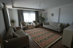 4+1-Zimmer-Wohnung mit Meerblick in Gündeşli Plaza, Aşağı Alata, Erdemli, Mersin zu verkaufen