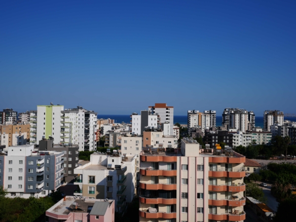 Продается 4+1 квартира в жилом комплексе Gündeşli Plaza, Aşağı Alata, Erdemli, Mersin, с видом на море