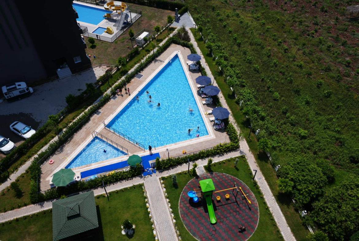 Mersin Erdemli Çeşmeli Emerald Deluxe 1+1 Satılık Deniz Manzaralı Daire