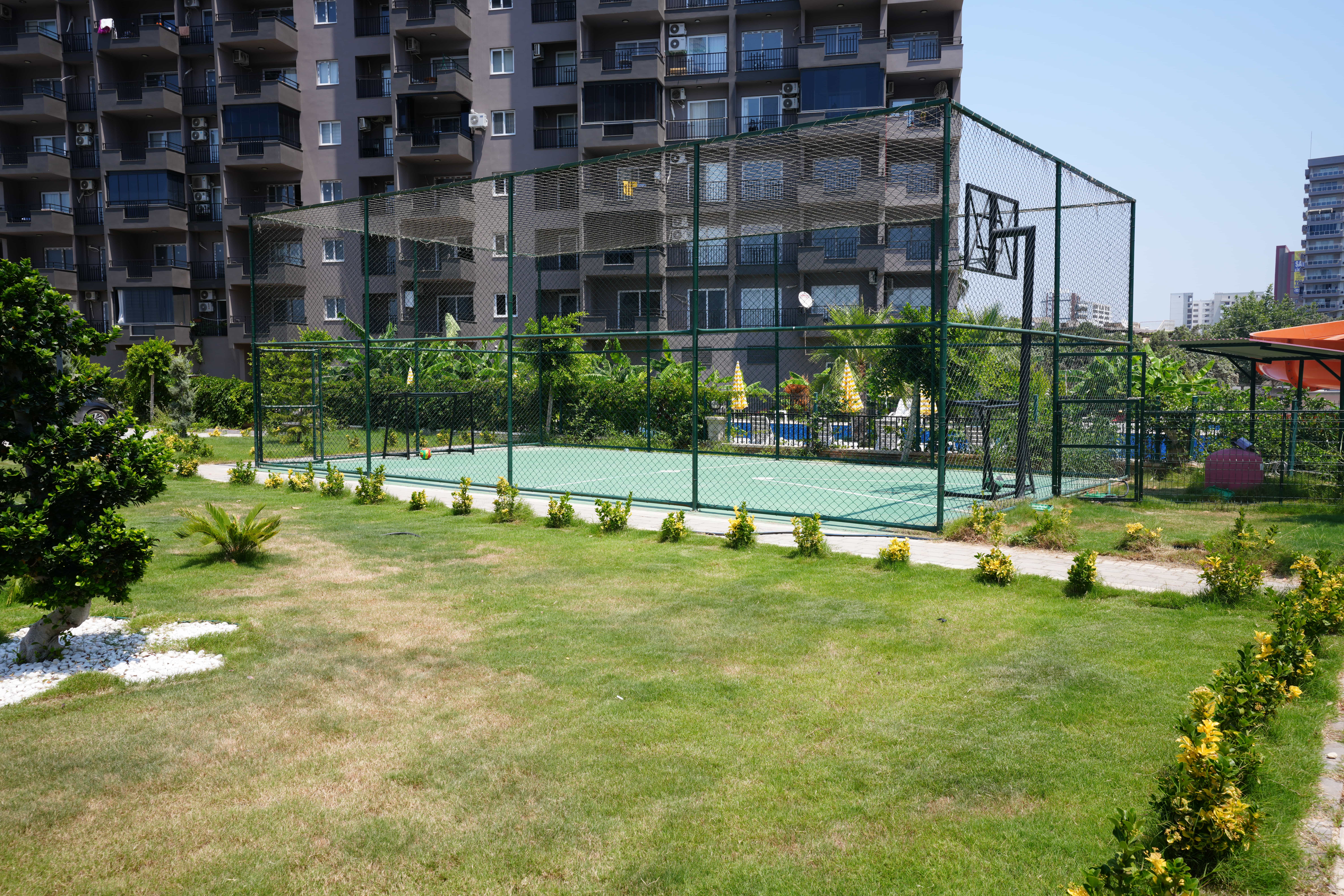 Mersin Erdemli Çeşmeli Emerald Deluxe 1+1 Apartment for Sale with Sea View