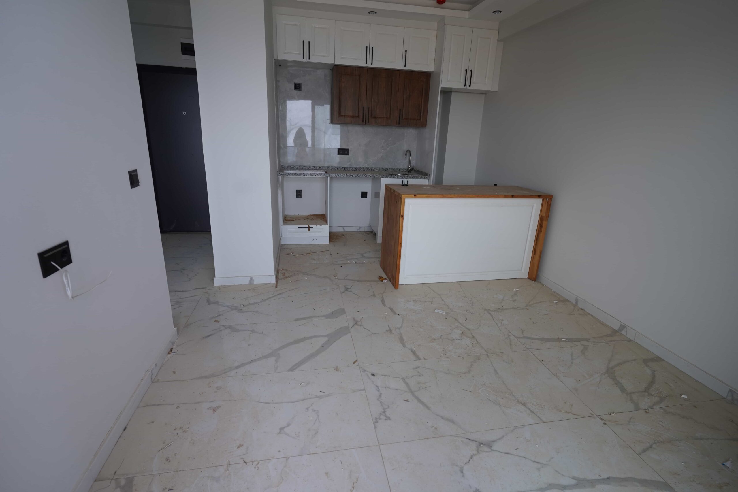 Mersin Erdemli Ayaş 1+1 Wohnung mit Meerblick zu verkaufen