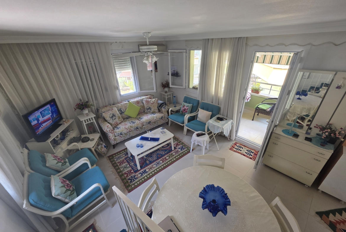 Mersin Silifke Susanoğlu Ekil Sitesi Eşyalı Satılık 2+1 Dubleks Daire