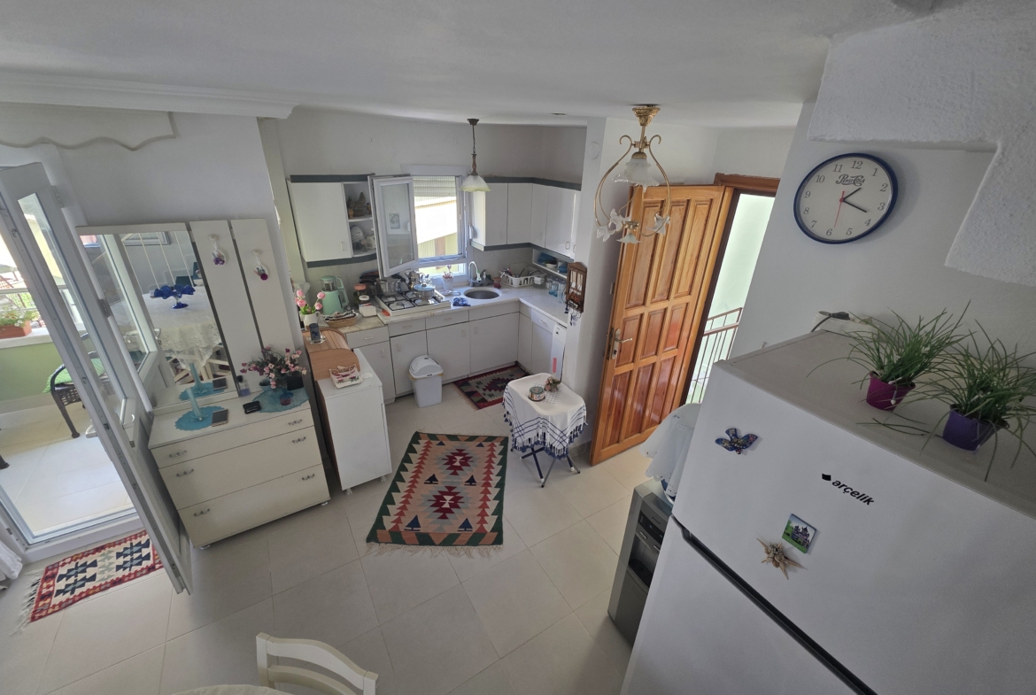 Mersin Silifke Susanoğlu Ekil Sitesi Eşyalı Satılık 2+1 Dubleks Daire