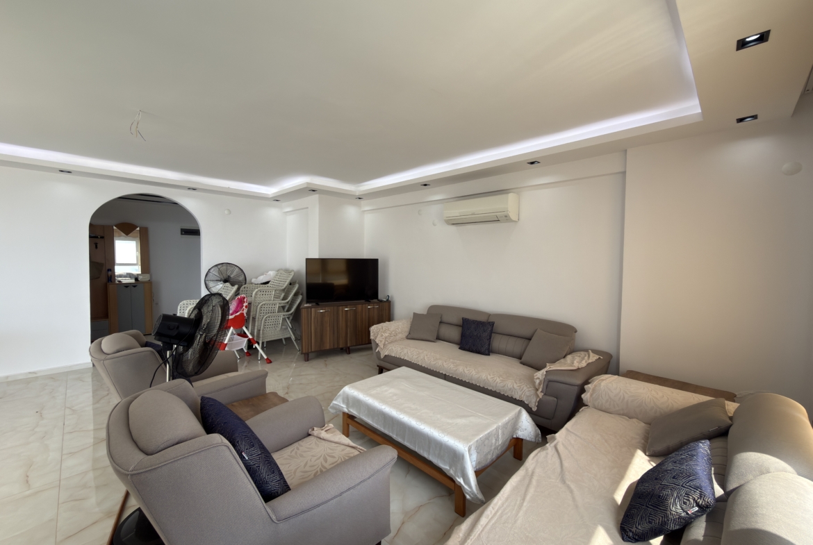 Mersin Erdemli Arpaçbahşiş Flamingo 1 Satılık Bakımlı 3+1 Eşyalı  Daire