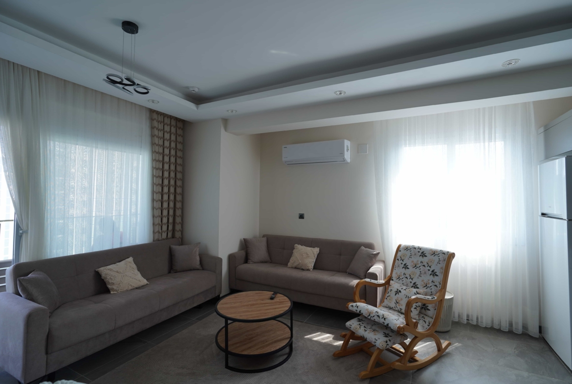 Erdemli Ayaş Class Suit 2 Full Eşyalı 2+1 Satılık Daire
