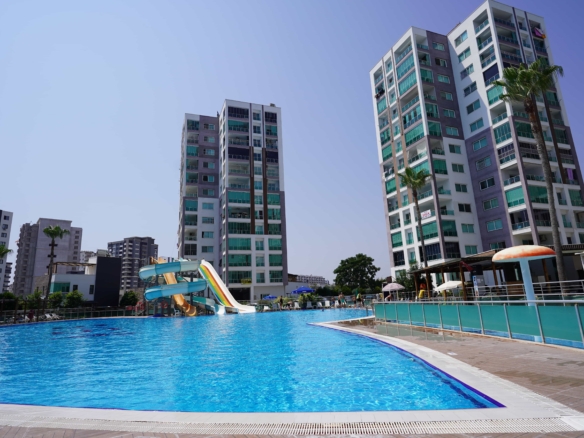 Mersin Erdemli Tömük Asis Marmaris Eşyalı 1+1 Daire