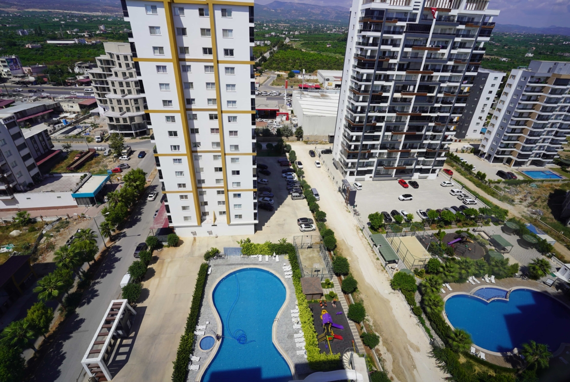 Mersin Erdemli Tömük Alioğlu Lavinya 2 Sitesi Full Eşyalı 2+1 Daire