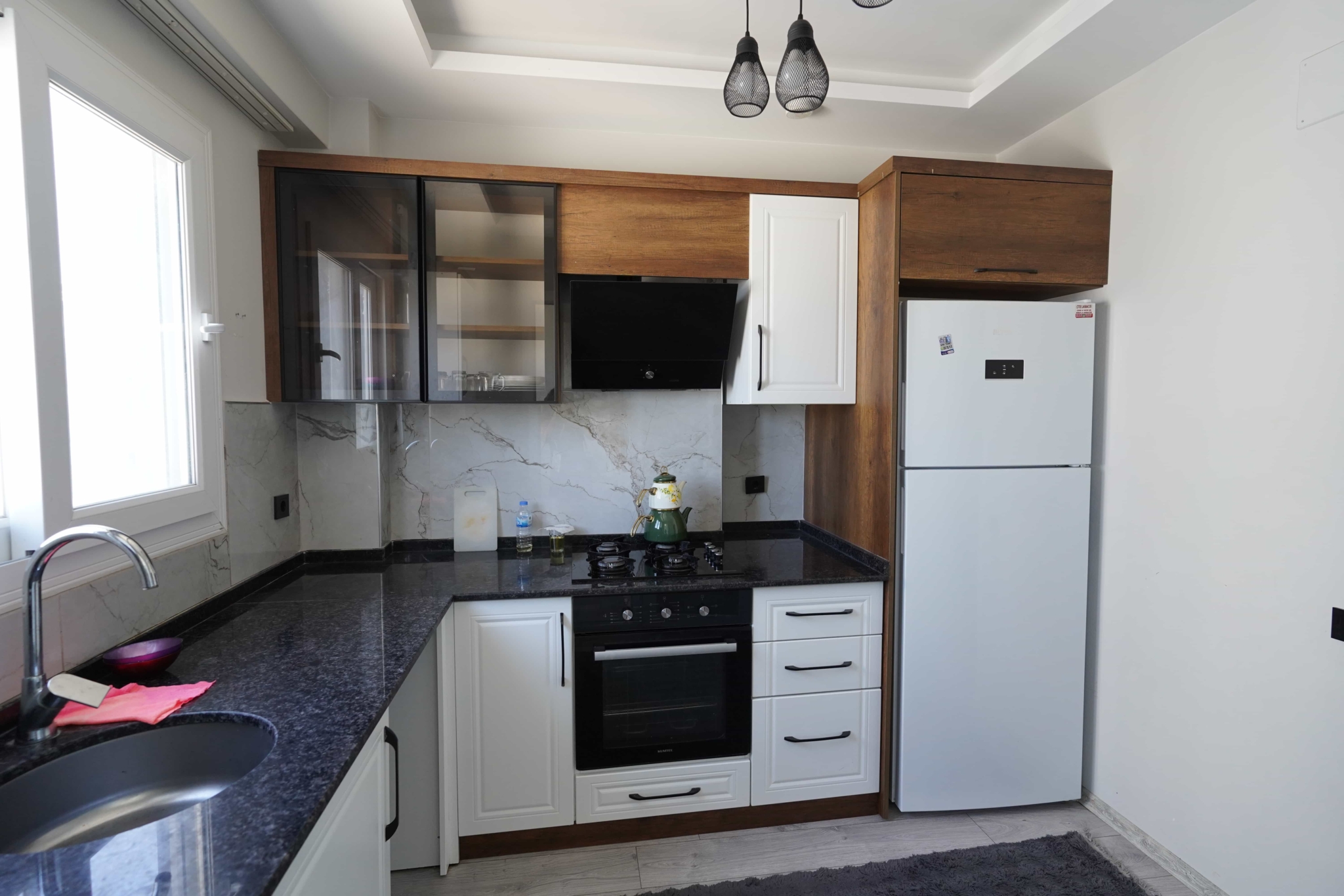 VIP09653 Mersin Tömük Alioğlu Lavinya 2 Bağımsız Mutfak Eşyalı 1+1 Daire