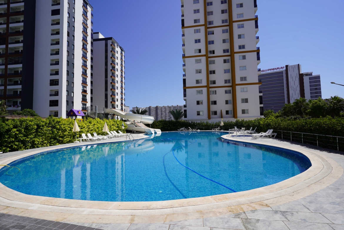 Mersin Erdemli Tömük Alioğlu Lavinya 2 Sitesi Full Eşyalı 2+1 Daire