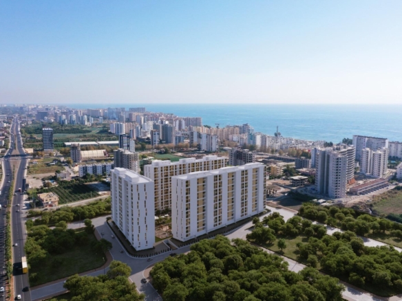 MERSİN ERDEMLİ ARPAÇBAHŞİŞ MAVİDA BLUE GARDEN PROJESİNDE 1+1 SATILIK DAİRELER