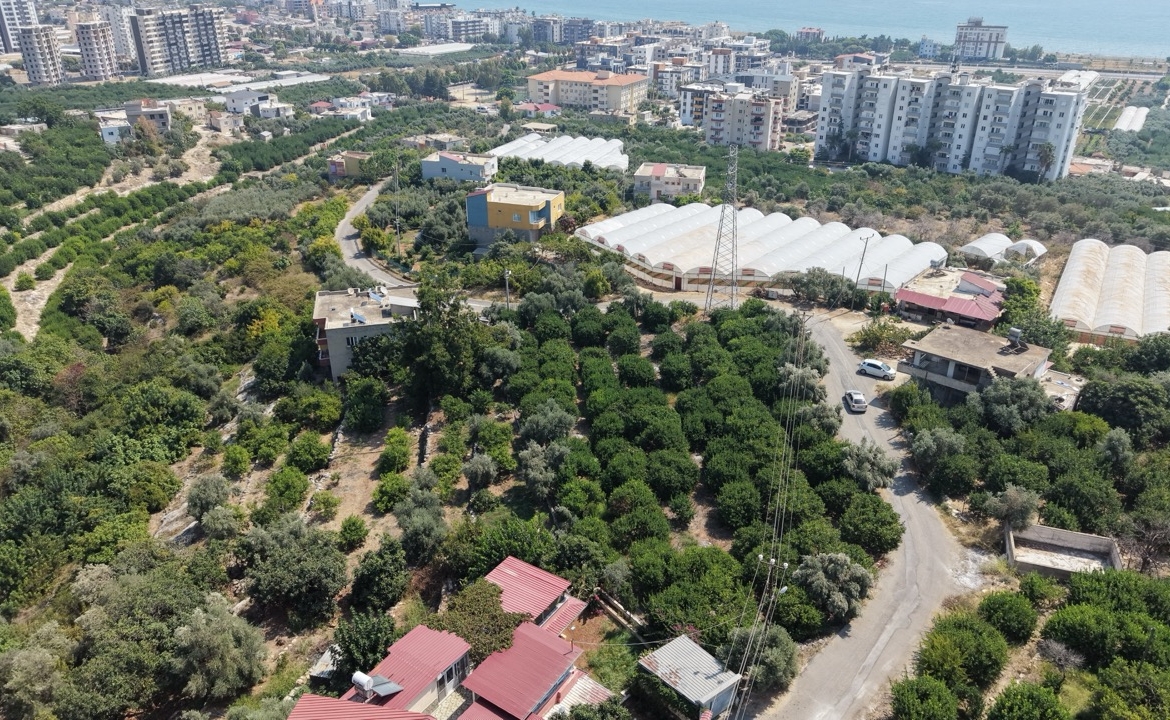 MERSİN ERDEMLİ KOCAHASANLI DENİZ MANZARALI SATILIK ARSA
