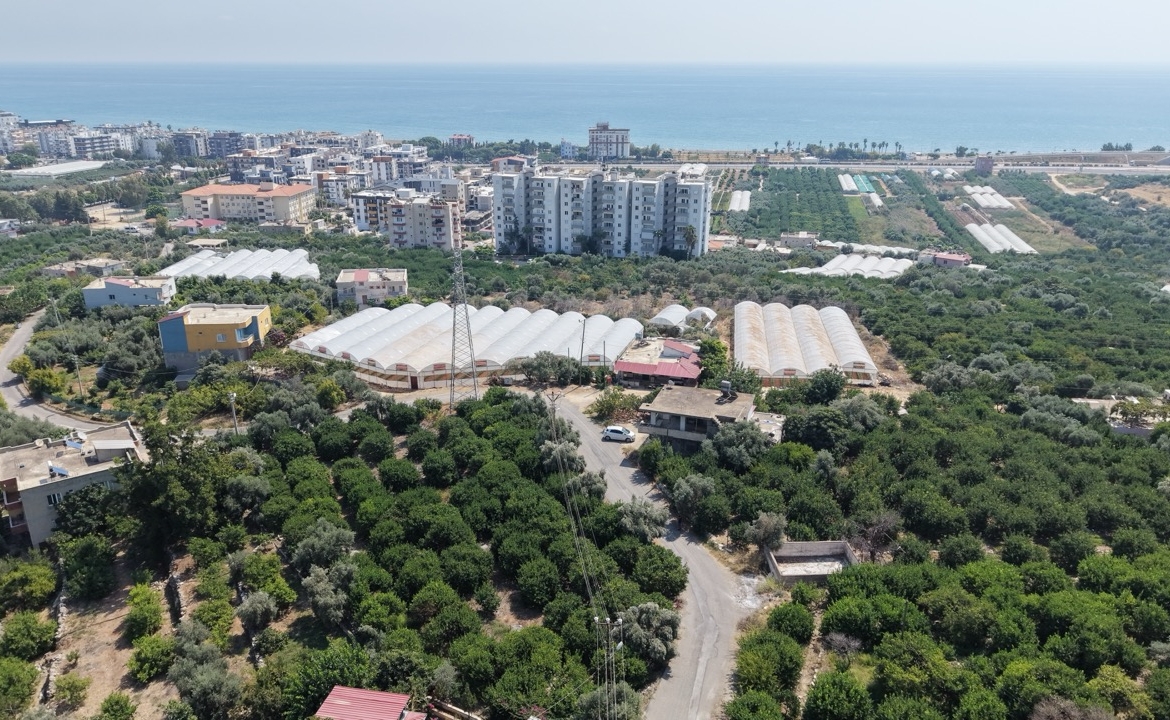 MERSİN ERDEMLİ KOCAHASANLI DENİZ MANZARALI SATILIK ARSA