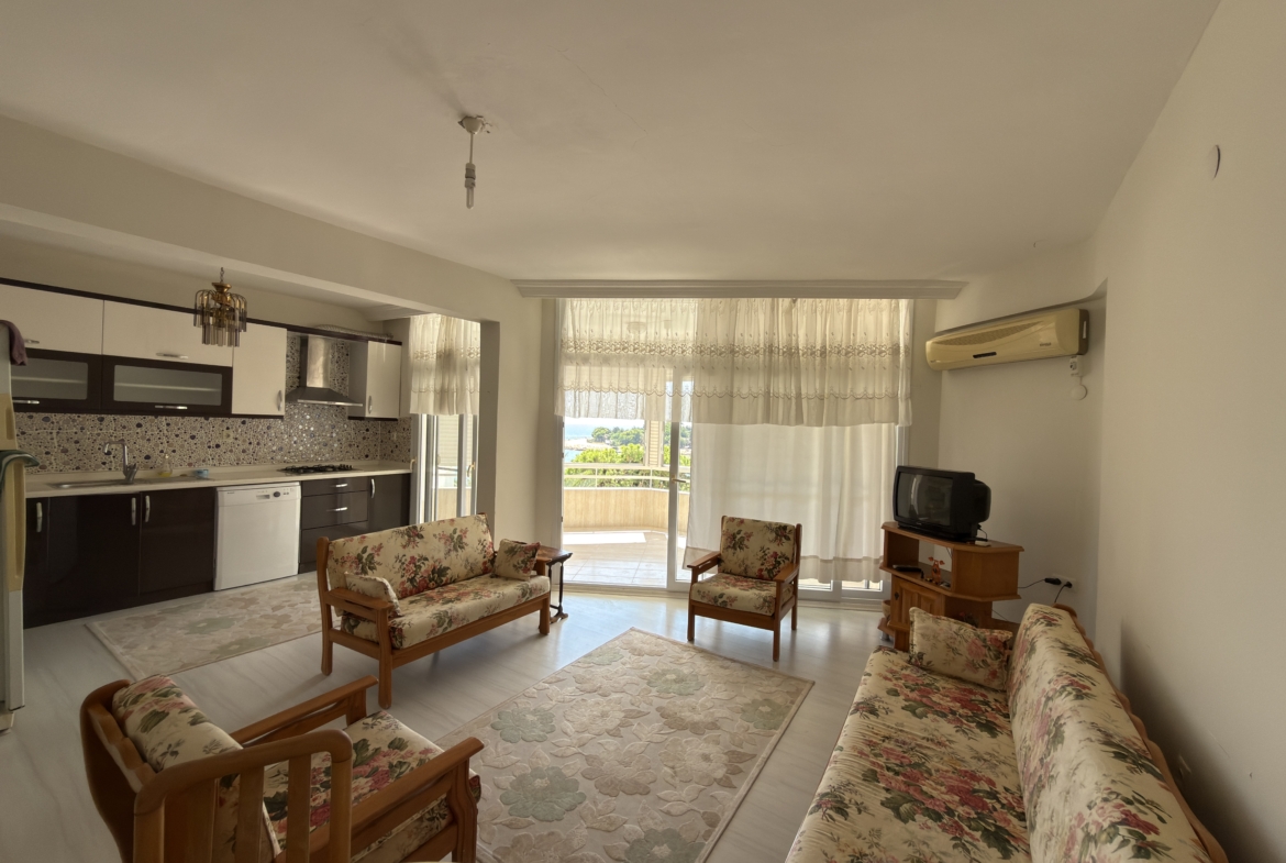 Mersin Erdemli Limonlu Denize Sıfır  Altın Körfez Sitesi Eşyalı Satılık 2+1 Daire