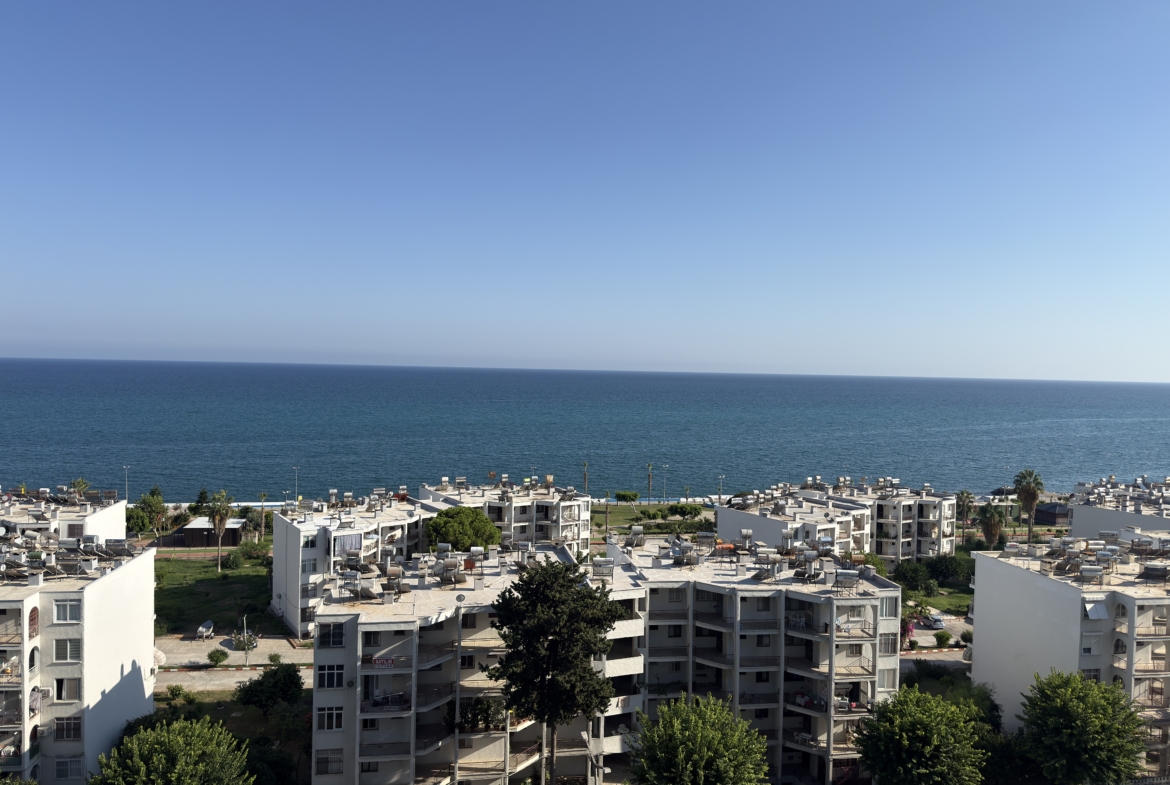 Mersin Erdemli Yaşam Evleri Sitesi  Satılık 3+1 Deniz Manzaralı  Daire