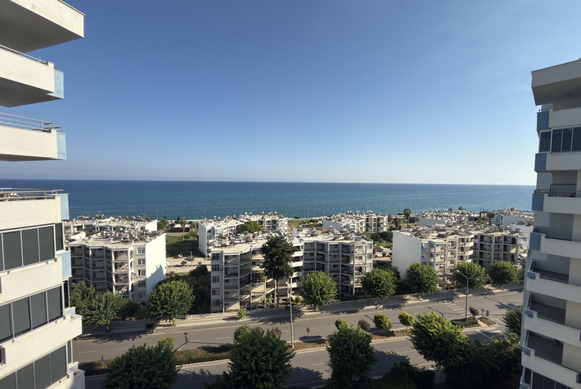 Mersin Erdemli Yaşam Evleri Sitesi  Satılık 3+1 Deniz Manzaralı  Daire