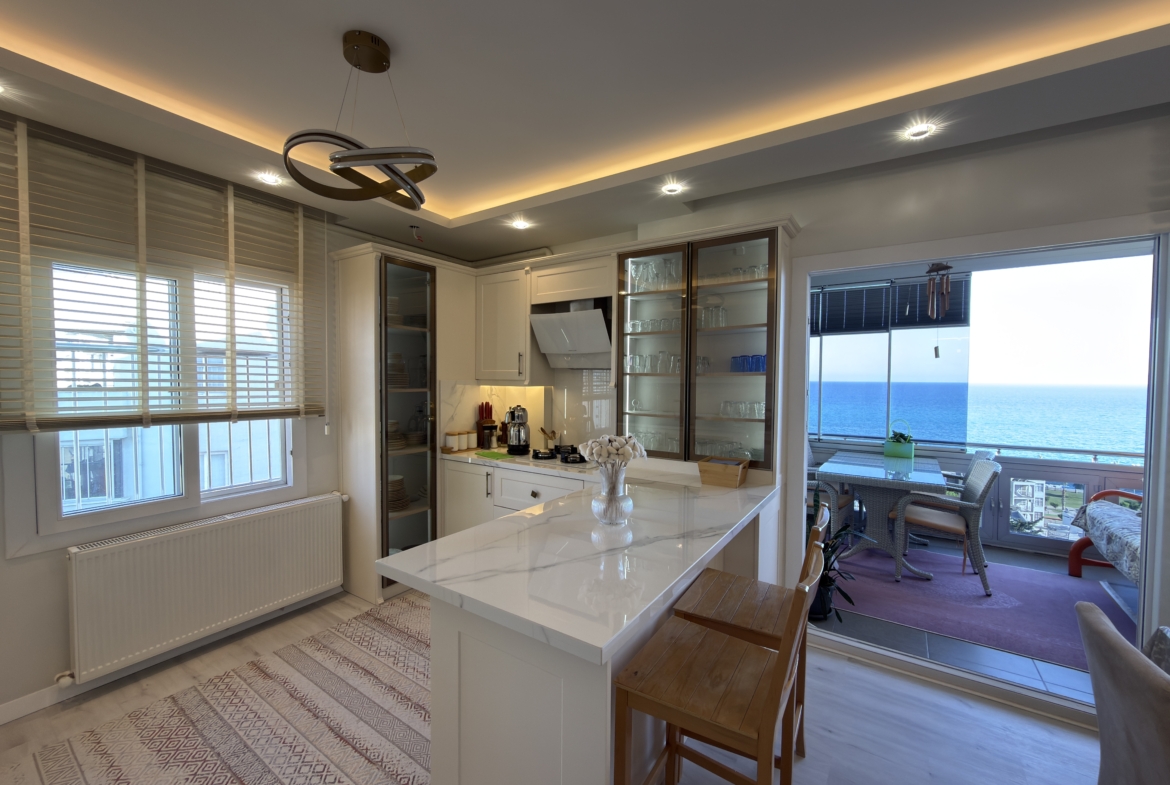Mersin Erdemli Yaşam Evleri Sitesi  Satılık 3+1 Deniz Manzaralı  Daire