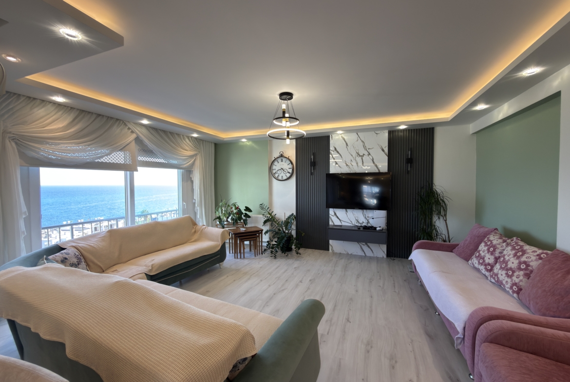 Mersin Erdemli Yaşam Evleri Sitesi  Satılık 3+1 Deniz Manzaralı  Daire