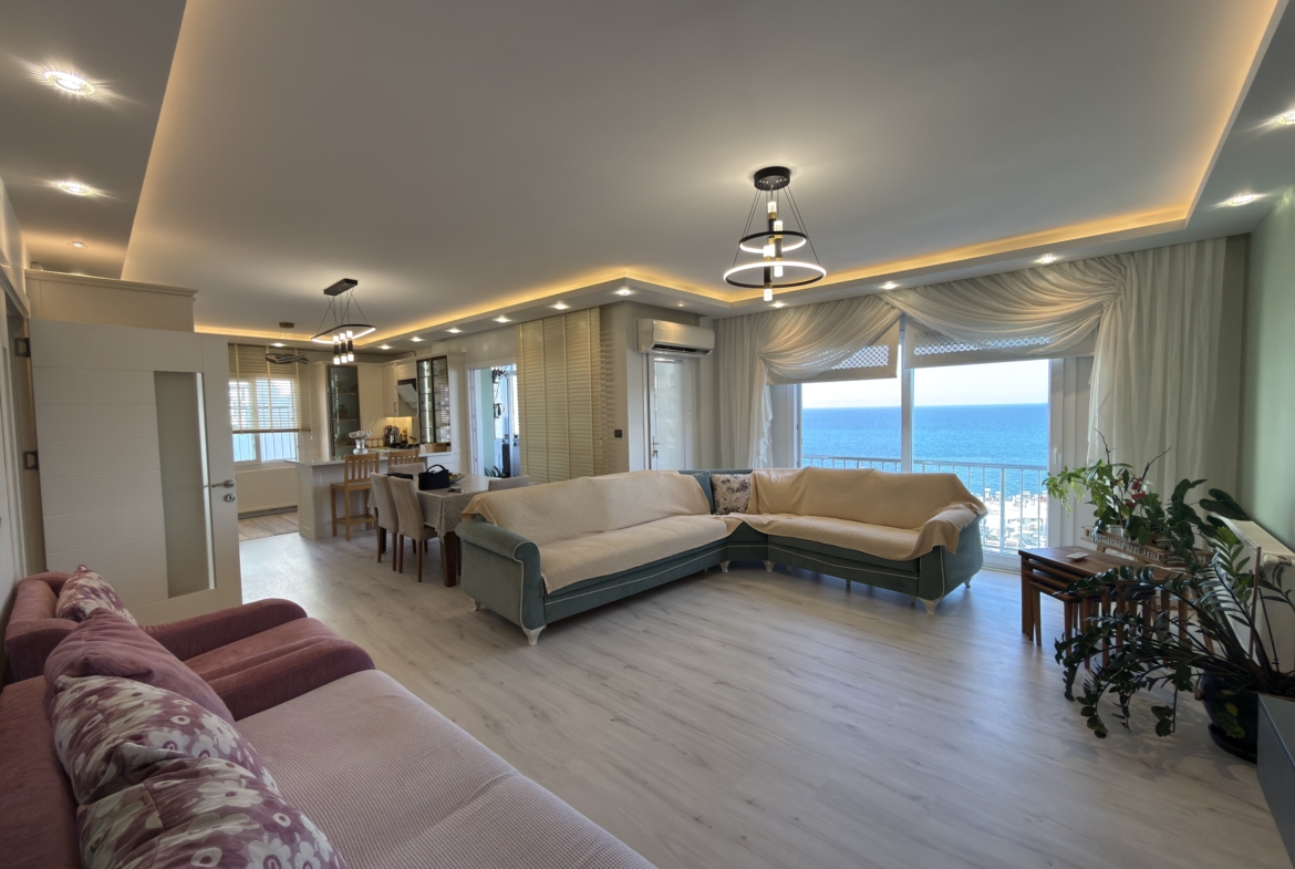 Mersin Erdemli Yaşam Evleri Sitesi  Satılık 3+1 Deniz Manzaralı  Daire