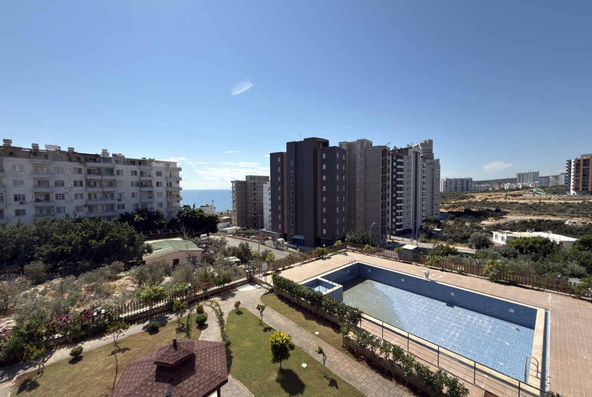 Mersin Erdemli Ayaş  Royal Garden Deniz Manzaralı  Satılık 2+1 Daire