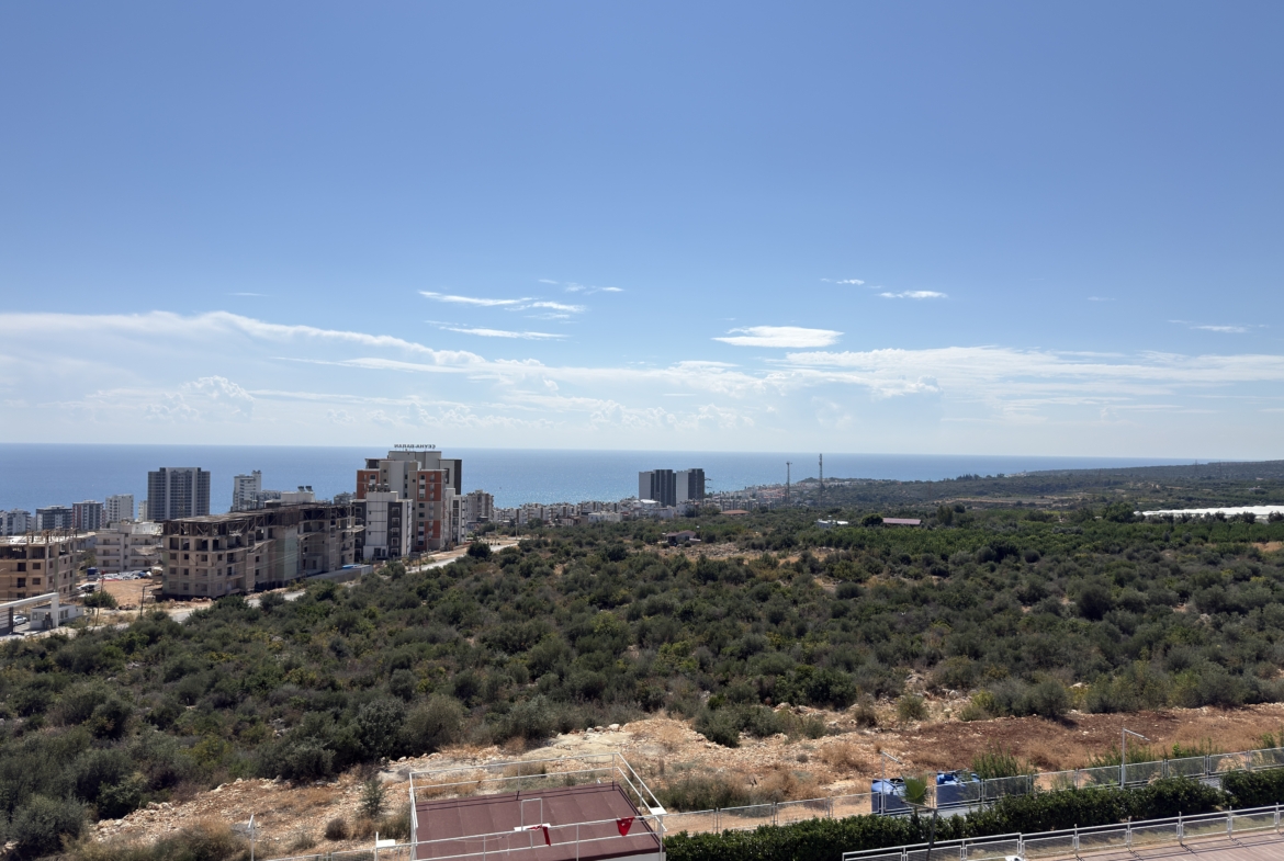 Mersin Erdemli Ayaş Asia Tatil Köyü Yatay Mimari Satılık Eşyalı 2+1 Daire