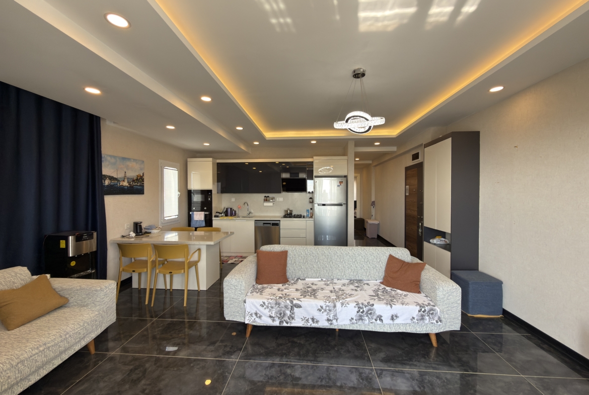 Mersin Erdemli Ayaş Asia Tatil Köyü Yatay Mimari Satılık Eşyalı 2+1 Daire