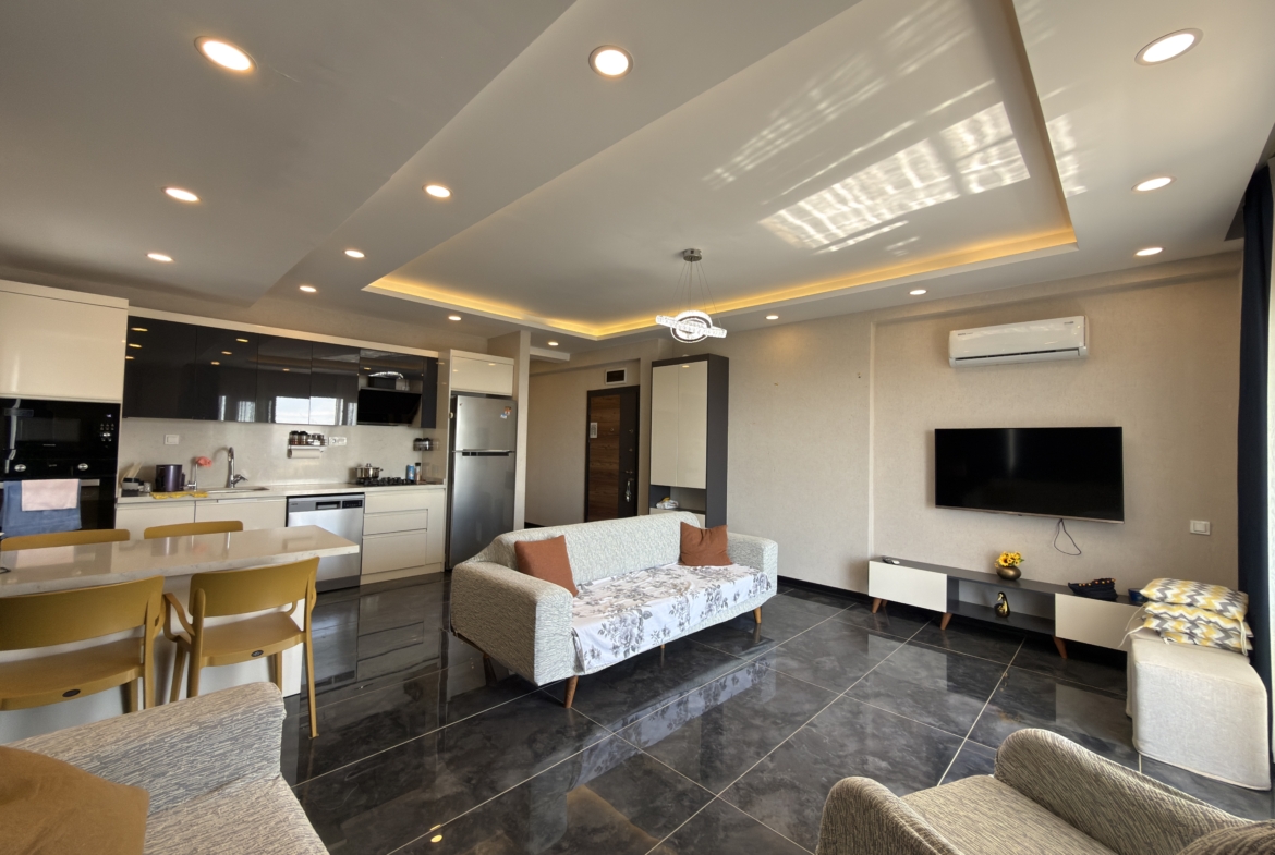 Mersin Erdemli Ayaş Asia Tatil Köyü Yatay Mimari Satılık Eşyalı 2+1 Daire