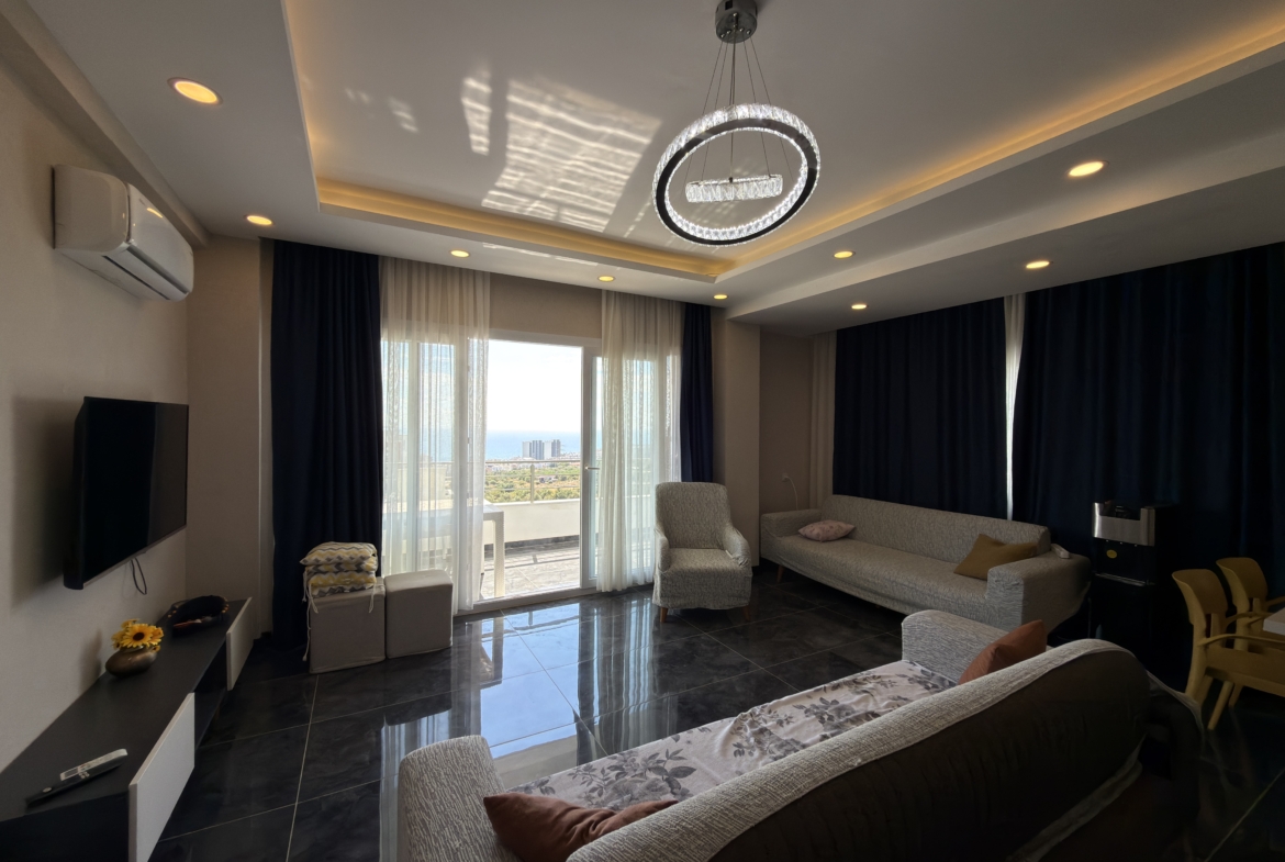 Mersin Erdemli Ayaş Asia Tatil Köyü Yatay Mimari Satılık Eşyalı 2+1 Daire