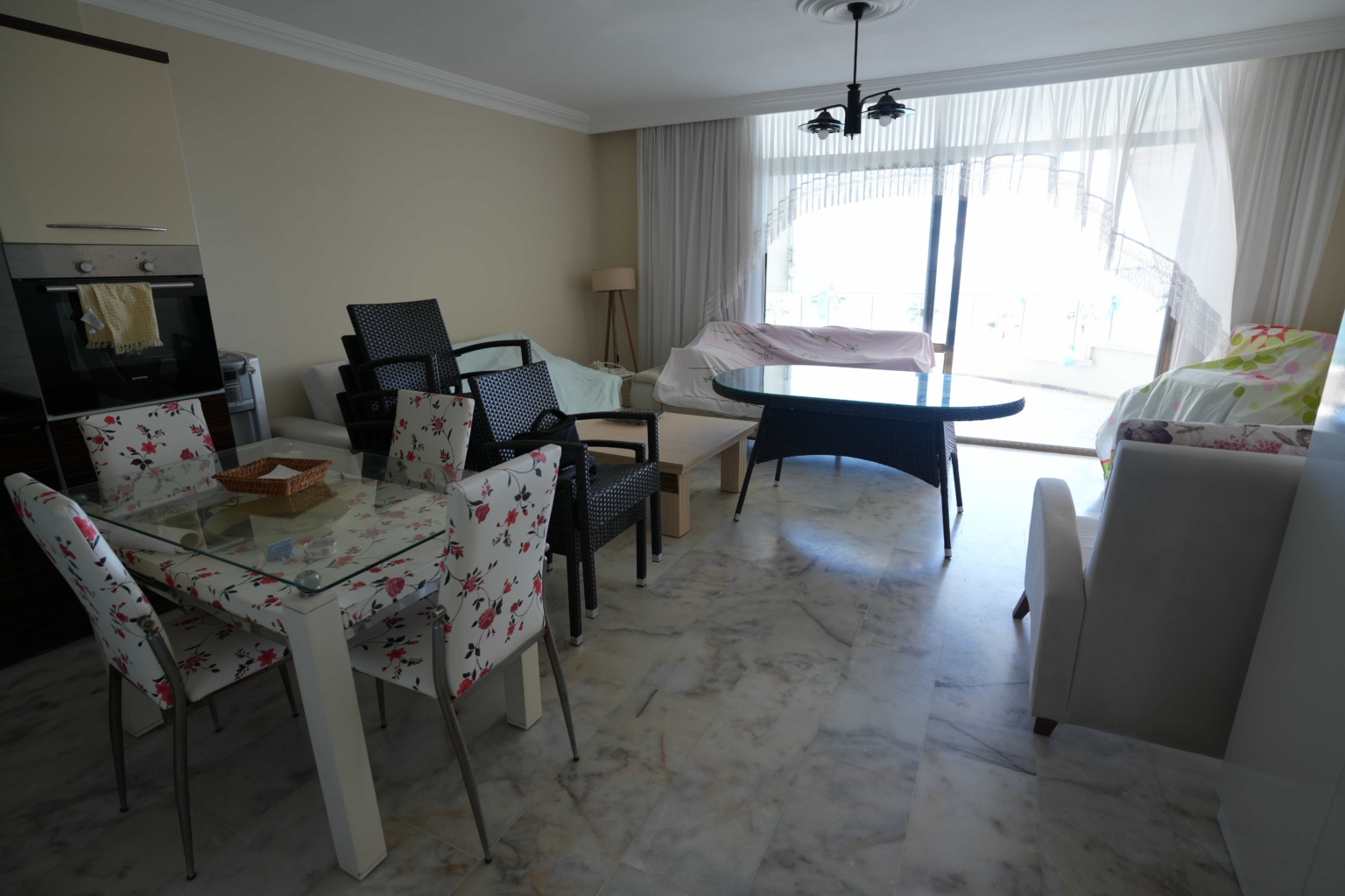 Mersin Erdemli Arpaçbahşiş Flamingo 1 Denize Sıfır Yıllık Kiralık 2+1 Daire