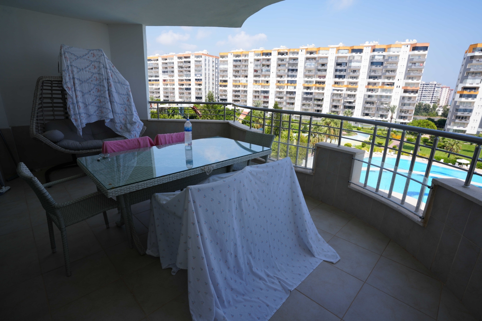 Mersin Kargıpınarı Queenaba Sitesi E Blok Satılık 3+1 Masrafsız Daire