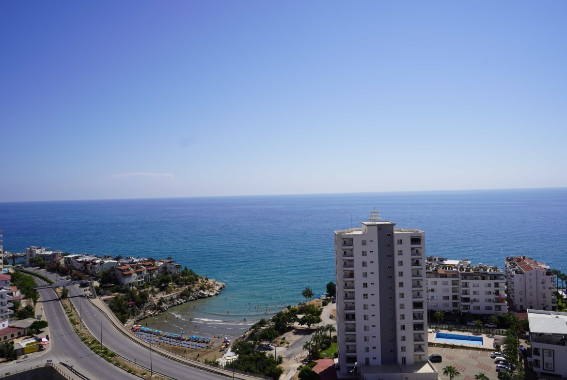 Mersin Ayaş Athena Residence Lüks 2+1 Eşyalı Köşe Daire