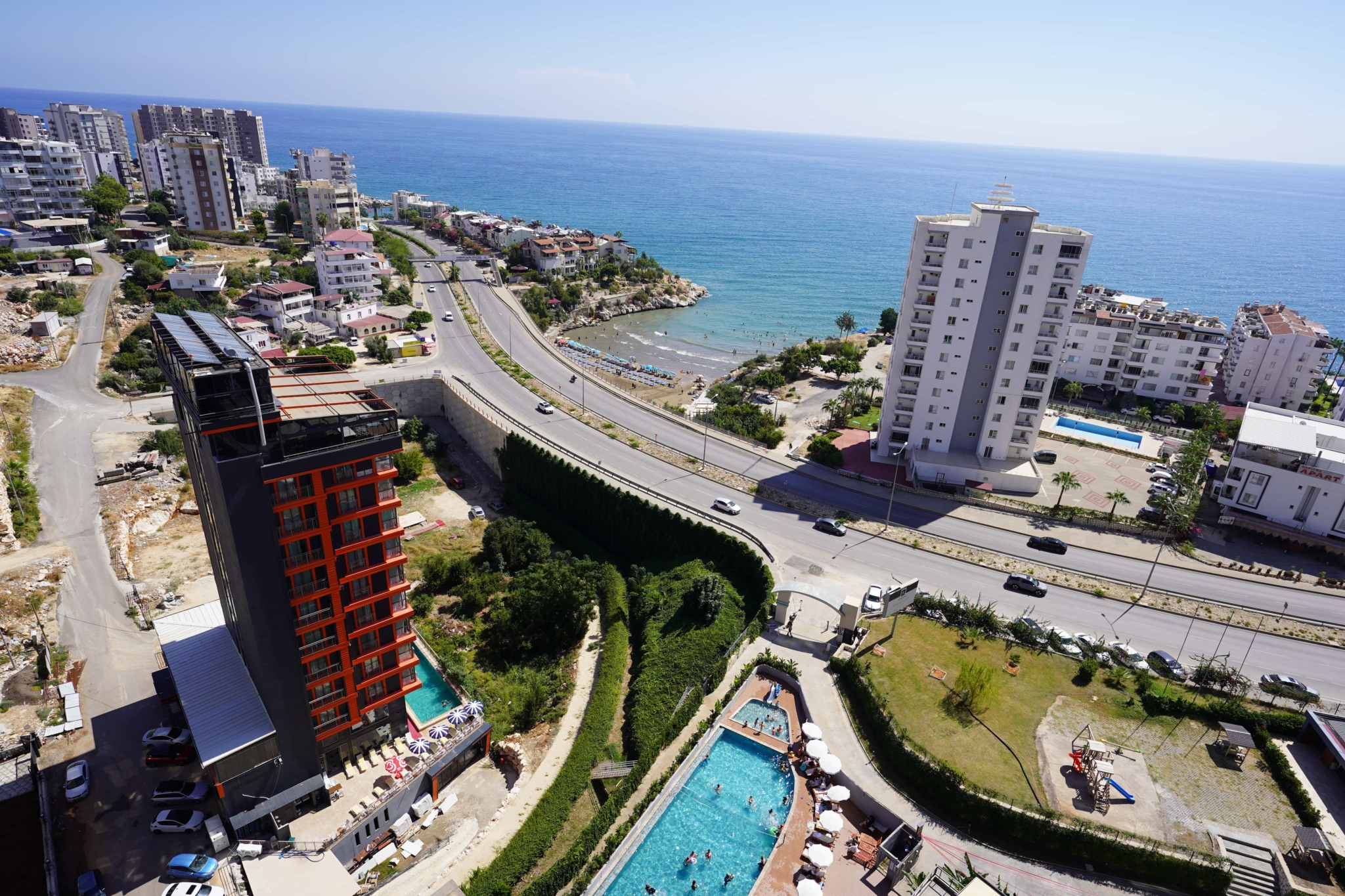 VIP09748 Mersin Ayaş Athena Residence Lüks 2+1 Eşyalı Köşe Daire