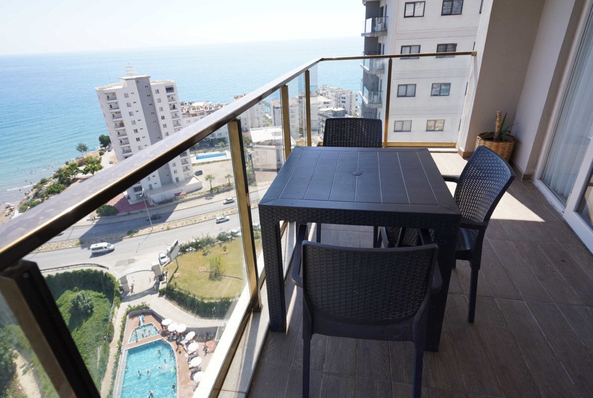 Mersin Ayaş Athena Residence Lüks 2+1 Eşyalı Köşe Daire