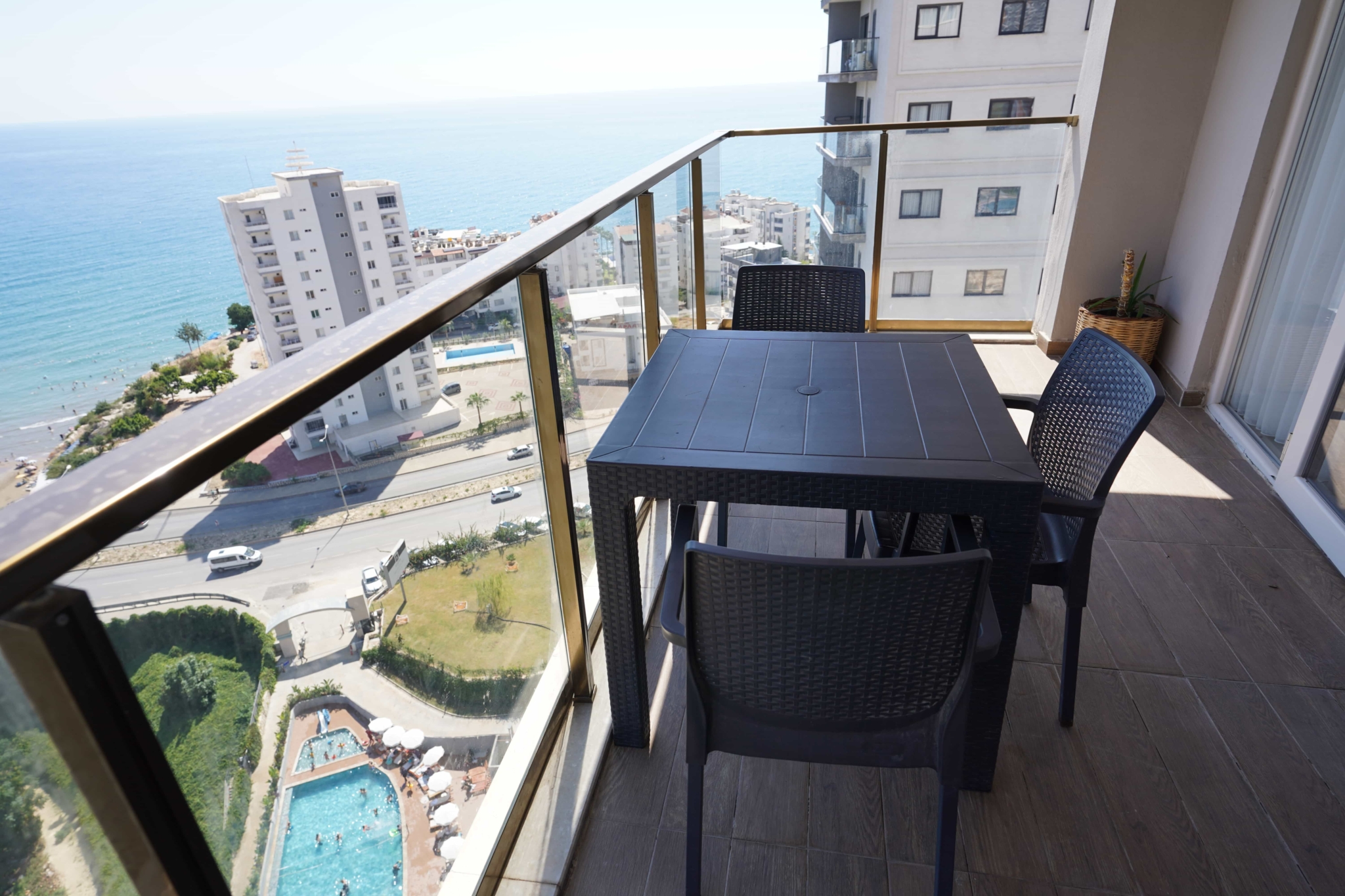 VIP09749 Mersin Ayaş Athena Residence Lüks 2+1 Eşyalı Köşe Daire